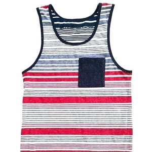 𝅺3/$20 Mossimo Supply Co Striped Tank Top